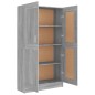 vidaXL Bücherschrank Grau Sonoma 82,5x30,5x150 cm Holzwerkstoff vidaXL Bücherschrank Grau Sonoma 82,5x30,5x150 cm Holzwerkstoff