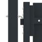 vidaXL Doppelflügel Zauntor Stahl 306x150 cm Anthrazit vidaXL Doppelflügel Zauntor Stahl 306x150 cm Anthrazit