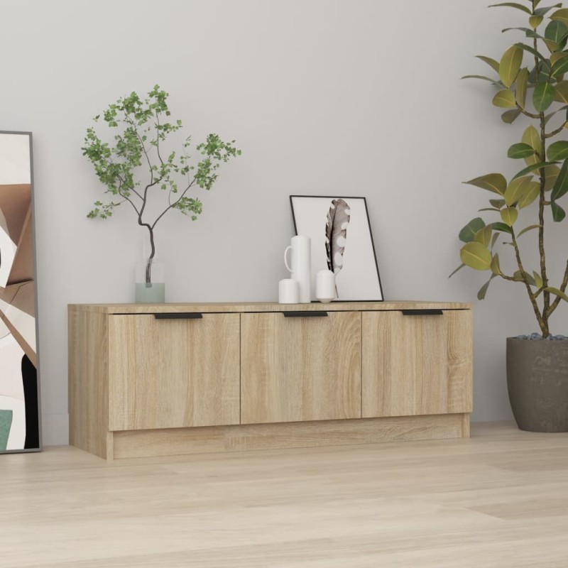 vidaXL TV-Schrank Sonoma-Eiche 102x35x36,5 cm Holzwerkstoff vidaXL TV-Schrank Sonoma-Eiche 102x35x36,5 cm Holzwerkstoff