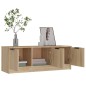vidaXL TV-Schrank Sonoma-Eiche 102x35x36,5 cm Holzwerkstoff vidaXL TV-Schrank Sonoma-Eiche 102x35x36,5 cm Holzwerkstoff
