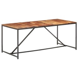 vidaXL Esstisch 180×90×76 cm Massivholz