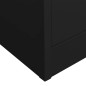 vidaXL Büroschrank Schwarz 90x40x180 cm Stahl vidaXL Büroschrank Schwarz 90x40x180 cm Stahl