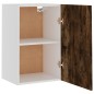 vidaXL Hängeschrank Räuchereiche 39,5x31x60 cm Holzwerkstoff vidaXL Hängeschrank Räuchereiche 39,5x31x60 cm Holzwerkstoff
