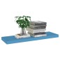 vidaXL Schweberegale 4 Stk. Blau 80x23,5x3,8 cm MDF vidaXL Schweberegale 4 Stk. Blau 80x23,5x3,8 cm MDF