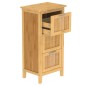 EISL Badezimmerschrank mit 3 Schubladen Bambus 30x42x82 cm EISL Badezimmerschrank mit 3 Schubladen Bambus 30x42x82 cm