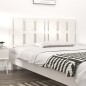 vidaXL Bett-Kopfteil Weiß 155,5x4x100 cm Massivholz Kiefer vidaXL Bett-Kopfteil Weiß 155,5x4x100 cm Massivholz Kiefer