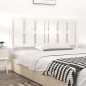 vidaXL Bett-Kopfteil Weiß 155,5x4x100 cm Massivholz Kiefer vidaXL Bett-Kopfteil Weiß 155,5x4x100 cm Massivholz Kiefer