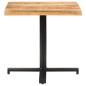 vidaXL Bistrotisch Quadratisch 80x80x75 cm Raues Mangoholz vidaXL Bistrotisch Quadratisch 80x80x75 cm Raues Mangoholz