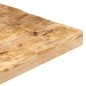 vidaXL Bistrotisch Quadratisch 80x80x75 cm Raues Mangoholz vidaXL Bistrotisch Quadratisch 80x80x75 cm Raues Mangoholz