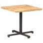 vidaXL Bistrotisch Quadratisch 80x80x75 cm Raues Mangoholz vidaXL Bistrotisch Quadratisch 80x80x75 cm Raues Mangoholz