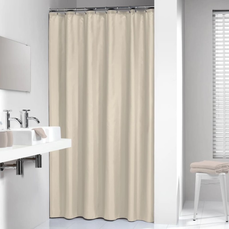 Sealskin Duschvorhang Granada 180 cm Beige 217001360 Sealskin Duschvorhang Granada 180 cm Beige 217001360