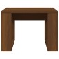 vidaXL Beistelltisch Braun Eichen-Optik 50x50x35 cm Holzwerkstoff vidaXL Beistelltisch Braun Eichen-Optik 50x50x35 cm Holzwerkstoff
