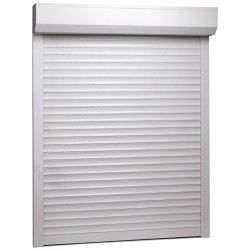 vidaXL Rollladen Aluminium 100x130 cm Weiß