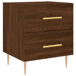 vidaXL Nachttisch Braune Eiche 40x35x47,5 cm Holzwerkstoff