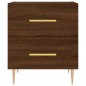 vidaXL Nachttisch Braune Eiche 40x35x47,5 cm Holzwerkstoff vidaXL Nachttisch Braune Eiche 40x35x47,5 cm Holzwerkstoff