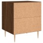 vidaXL Nachttisch Braune Eiche 40x35x47,5 cm Holzwerkstoff vidaXL Nachttisch Braune Eiche 40x35x47,5 cm Holzwerkstoff