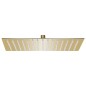 vidaXL Regenbrause Edelstahl 40x40 cm Quadrat Golden vidaXL Regenbrause Edelstahl 40x40 cm Quadrat Golden