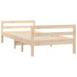 vidaXL Massivholzbett 75x190 cm Kiefer vidaXL Massivholzbett 75x190 cm Kiefer