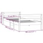 vidaXL Massivholzbett 75x190 cm Kiefer vidaXL Massivholzbett 75x190 cm Kiefer