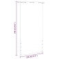 vidaXL Balkon-Sichtschutz Anthrazit 120x240 cm Oxford-Gewebe vidaXL Balkon-Sichtschutz Anthrazit 120x240 cm Oxford-Gewebe