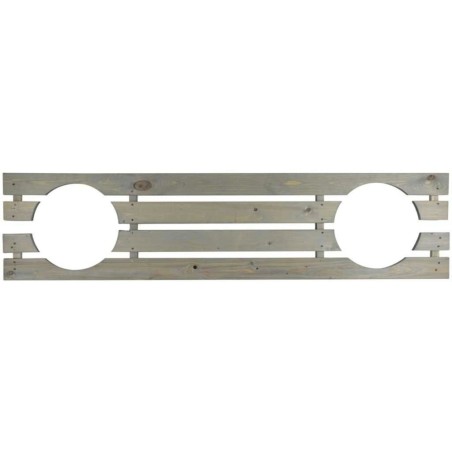 Esschert Design Bank für 2 Blumentöpfe 180 cm NG71 
