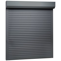 vidaXL Rollladen Aluminium 80x100 cm Anthrazit