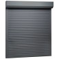 vidaXL Rollladen Aluminium 80x100 cm Anthrazit vidaXL Rollladen Aluminium 80x100 cm Anthrazit