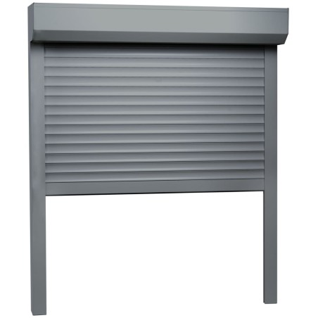 vidaXL Rollladen Aluminium 80x100 cm Anthrazit