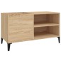 vidaXL Plattenschrank Sonoma-Eiche 84,5x38x48 cm Holzwerkstoff vidaXL Plattenschrank Sonoma-Eiche 84,5x38x48 cm Holzwerkstoff