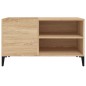 vidaXL Plattenschrank Sonoma-Eiche 84,5x38x48 cm Holzwerkstoff vidaXL Plattenschrank Sonoma-Eiche 84,5x38x48 cm Holzwerkstoff