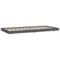 vidaXL Massivholzbett Grau 90x190 cm Kiefer vidaXL Massivholzbett Grau 90x190 cm Kiefer
