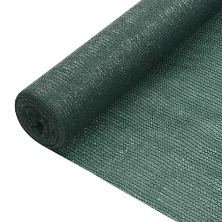 vidaXL Zaunblende Grün 1x50 m HDPE 75 g/m² 