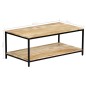 vidaXL Couchtisch 110 x 60 x 45 cm Massivholz Mango vidaXL Couchtisch 110 x 60 x 45 cm Massivholz Mango