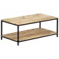 vidaXL Couchtisch 110 x 60 x 45 cm Massivholz Mango vidaXL Couchtisch 110 x 60 x 45 cm Massivholz Mango
