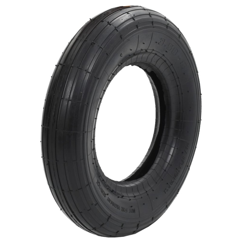 vidaXL Schubkarrenreifen 3.50-8 4PR Gummi vidaXL Schubkarrenreifen 3.50-8 4PR Gummi