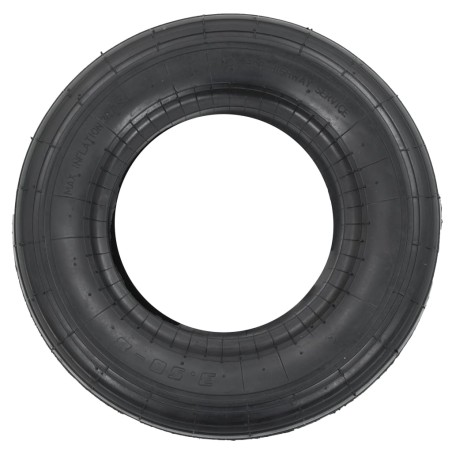 vidaXL Schubkarrenreifen 3.50-8 4PR Gummi 