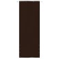 vidaXL Balkon-Sichtschutz Braun 80x240 cm Oxford-Gewebe vidaXL Balkon-Sichtschutz Braun 80x240 cm Oxford-Gewebe