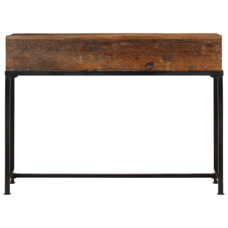 vidaXL Konsolentisch 110x30x80 cm Altholz Massiv 