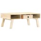 vidaXL Couchtisch 100×60×40 cm Mango Massivholz vidaXL Couchtisch 100×60×40 cm Mango Massivholz