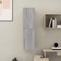 vidaXL TV-Wandschrank Grau Sonoma 30,5x30x110 cm vidaXL TV-Wandschrank Grau Sonoma 30,5x30x110 cm
