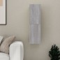 vidaXL TV-Wandschrank Grau Sonoma 30,5x30x110 cm vidaXL TV-Wandschrank Grau Sonoma 30,5x30x110 cm