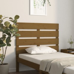 vidaXL Kopfteil Honigbraun 100x3x80 cm Massivholz Kiefer