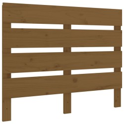 vidaXL Kopfteil Honigbraun 100x3x80 cm Massivholz Kiefer