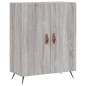 vidaXL Sideboard Grau Sonoma 69,5x34x90 cm Holzwerkstoff vidaXL Sideboard Grau Sonoma 69,5x34x90 cm Holzwerkstoff