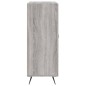 vidaXL Sideboard Grau Sonoma 69,5x34x90 cm Holzwerkstoff vidaXL Sideboard Grau Sonoma 69,5x34x90 cm Holzwerkstoff