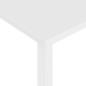 vidaXL Computertisch Weiß 105x55x72 cm MDF und Metall vidaXL Computertisch Weiß 105x55x72 cm MDF und Metall