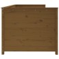 vidaXL Tagesbett Honigbraun 100x200 cm Massivholz Kiefer vidaXL Tagesbett Honigbraun 100x200 cm Massivholz Kiefer