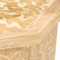 vidaXL Beistelltisch Ø48 cm Massivholz Mango vidaXL Beistelltisch Ø48 cm Massivholz Mango