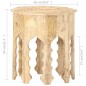 vidaXL Beistelltisch Ø48 cm Massivholz Mango vidaXL Beistelltisch Ø48 cm Massivholz Mango