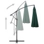 vidaXL Ampelschirm Grün 3 m Aluminium-Mast vidaXL Ampelschirm Grün 3 m Aluminium-Mast